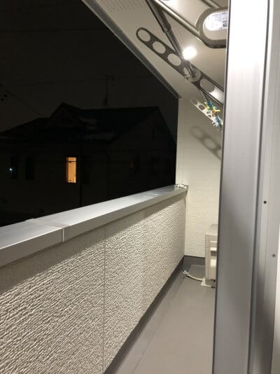 照明増設工事 | バルコニー