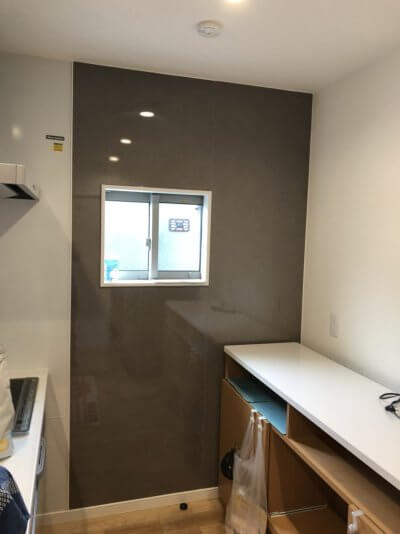 キッチンパネル増設工事 | キッチン