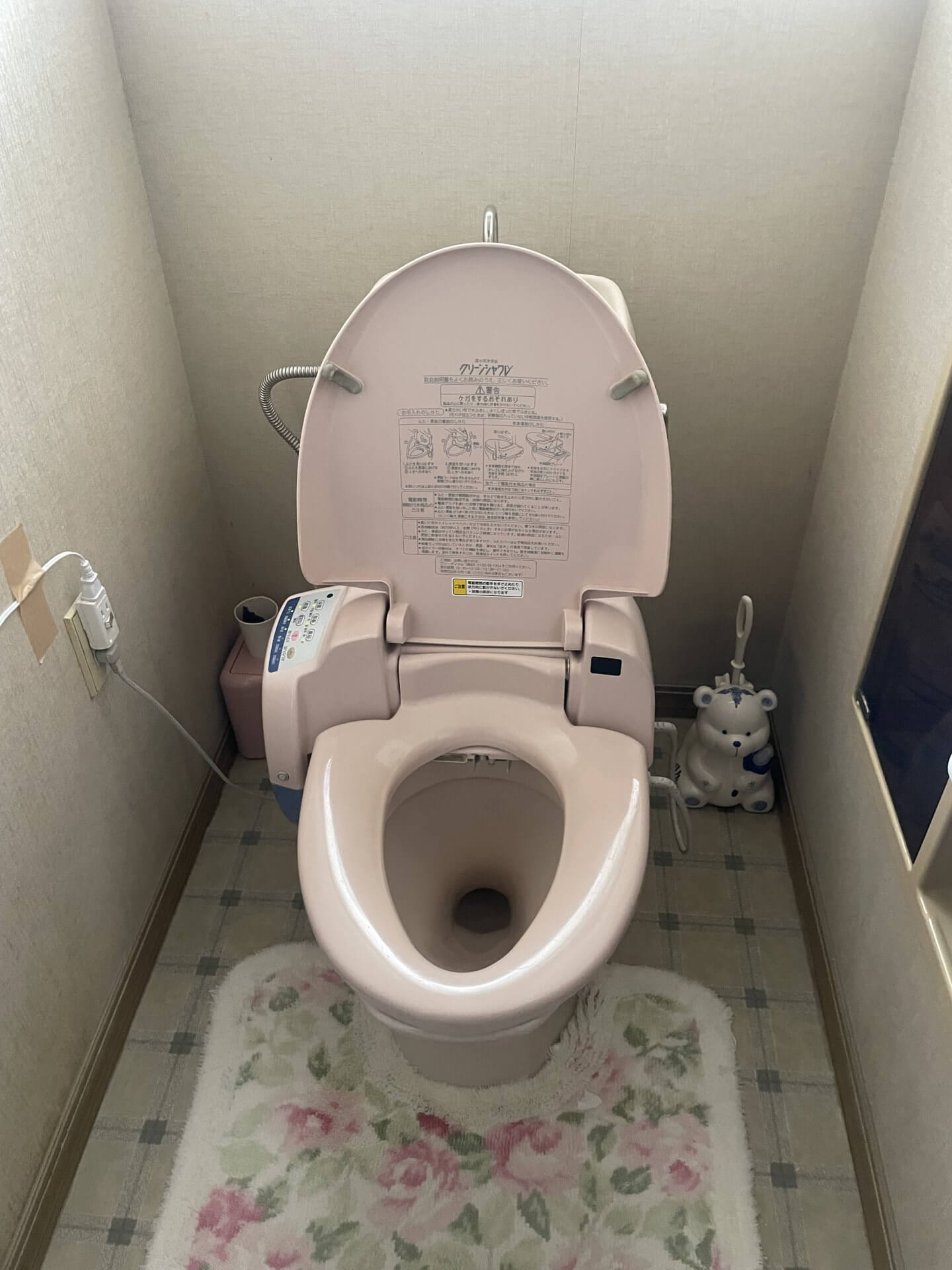 ウォシュレット交換工事 ウォシュレット交換　施工前
