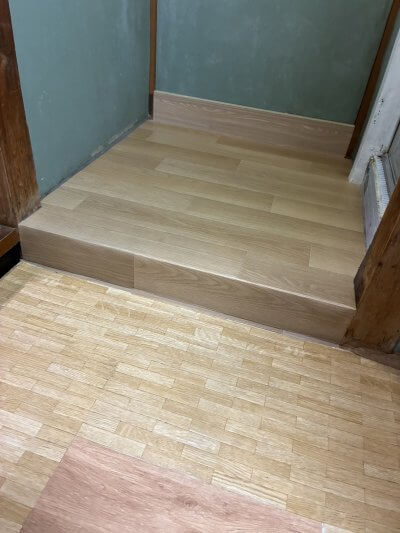 脱衣所床改修工事 | 洗面化粧室