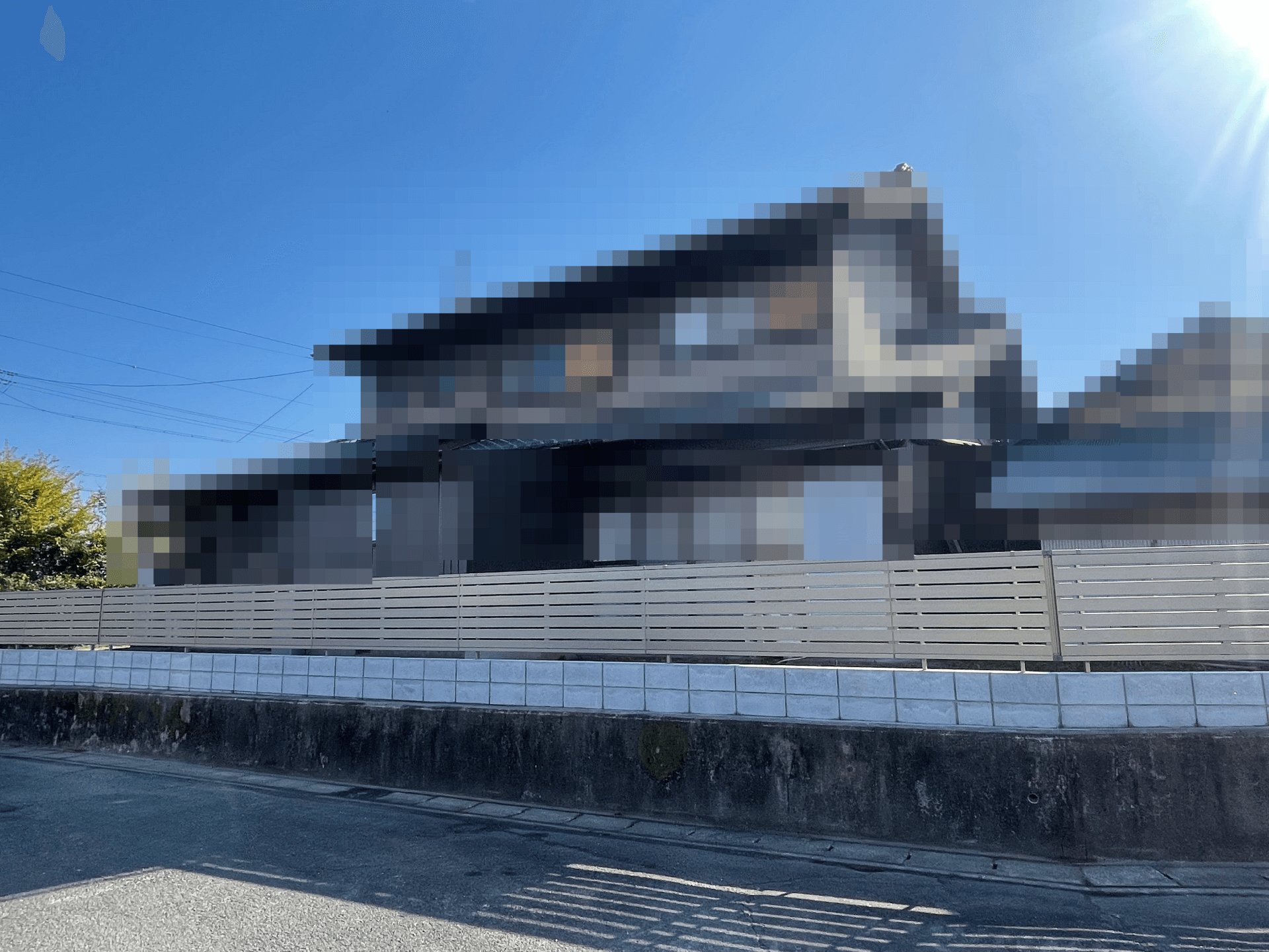 アルミフェンス新設工事 